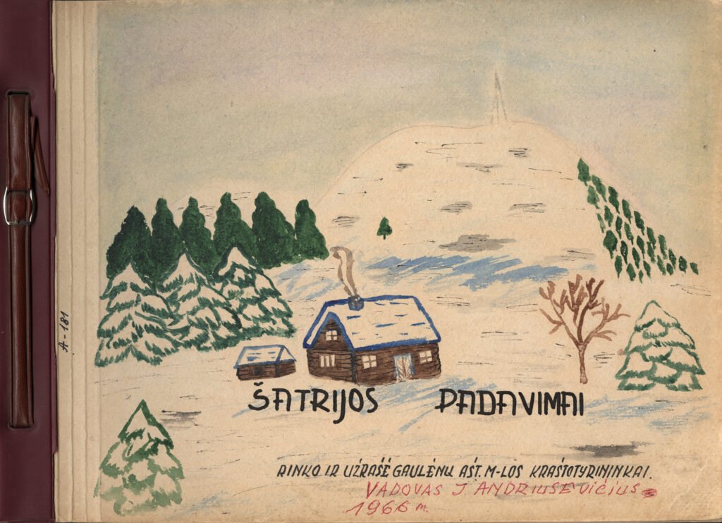 Šatrijos padavimai. Viršelis