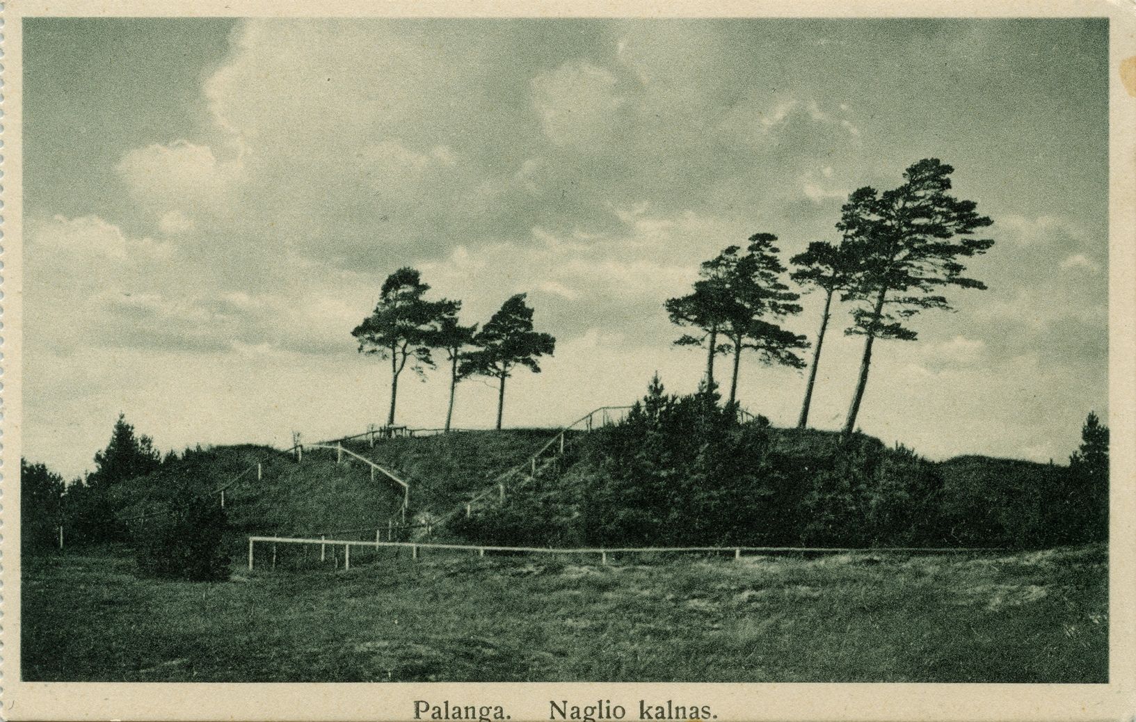 Palanga. Naglio kalnas