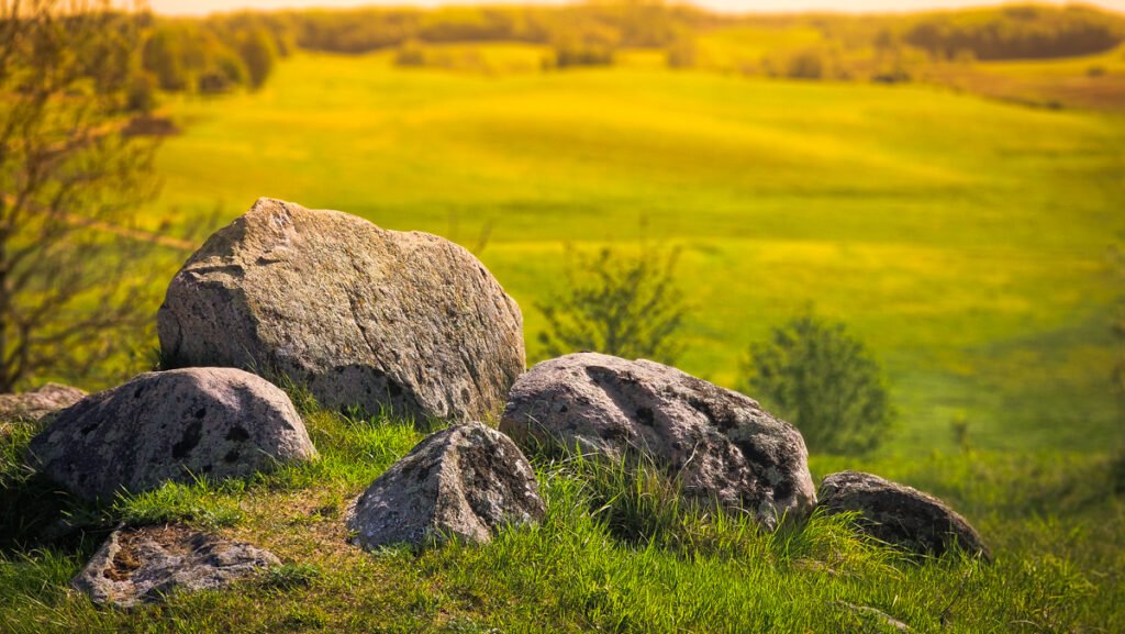 Akmenys ant Verpeto kalno