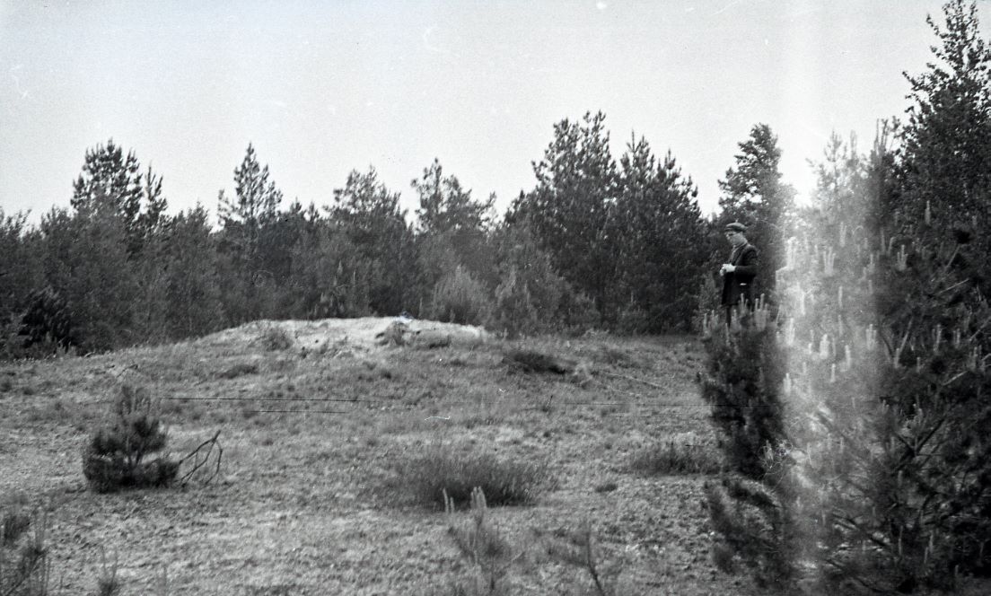 Pilkapiai. Eišiškių rajonas. Pabarės Tetėnų kaimas