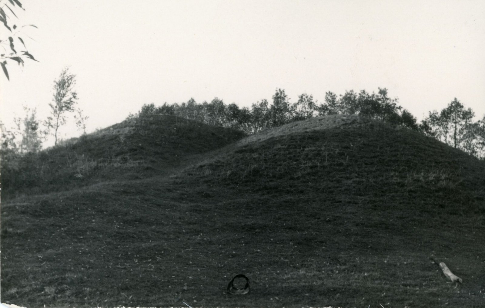 Akmeniškių piliakalnio viršūnės volas. Pagėgių valsčius. Sakūtėlių valsčius. Akmeniškių kaimas