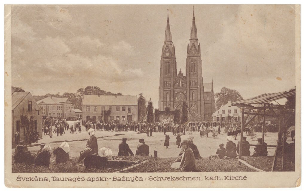 Švėkšnos valsčiaus senovės liekanos