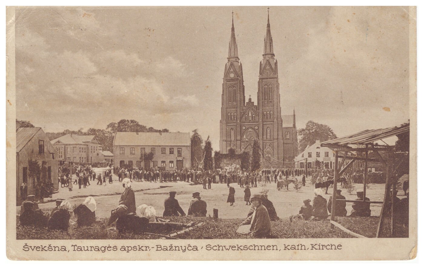 Švėkšnos valsčiaus senovės liekanos