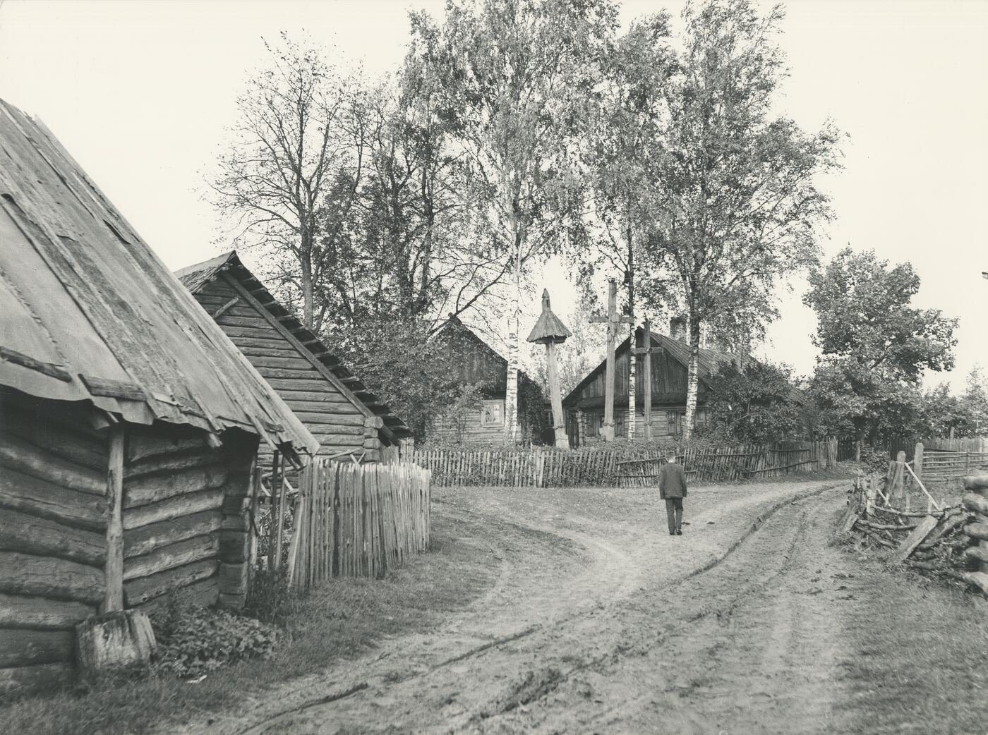 Zervynų kaimo gatvė
