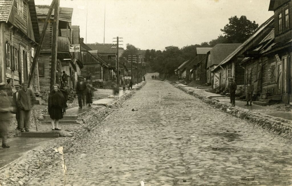 Vilkija. Kauno gatvė