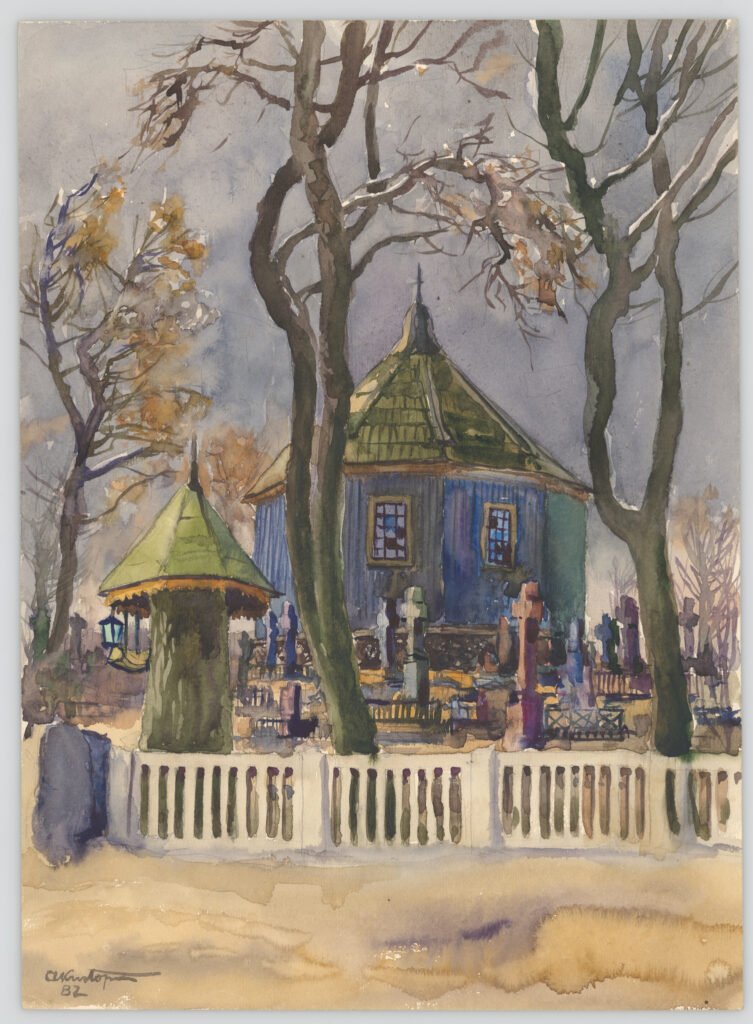 Kaltinėnų kapinių koplyčia.