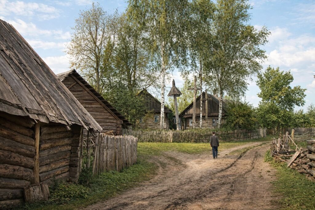 Kaimas ant Ūlos krantų