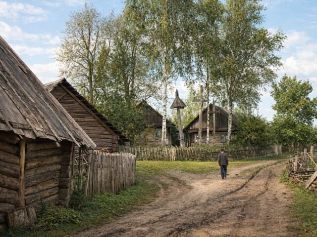 Kaimas ant Ūlos krantų