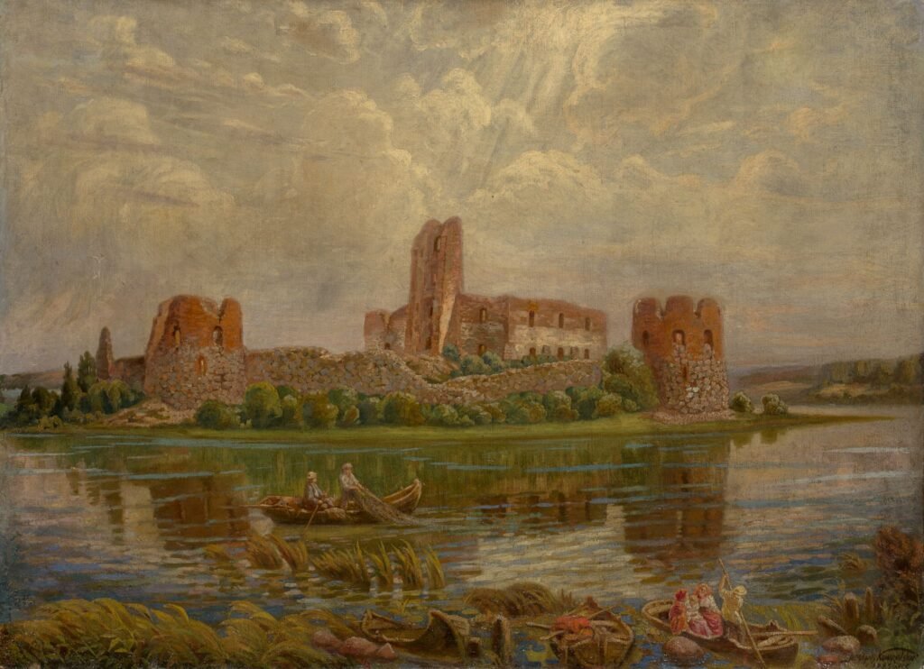 Trakų salos pilies griuvėsiai