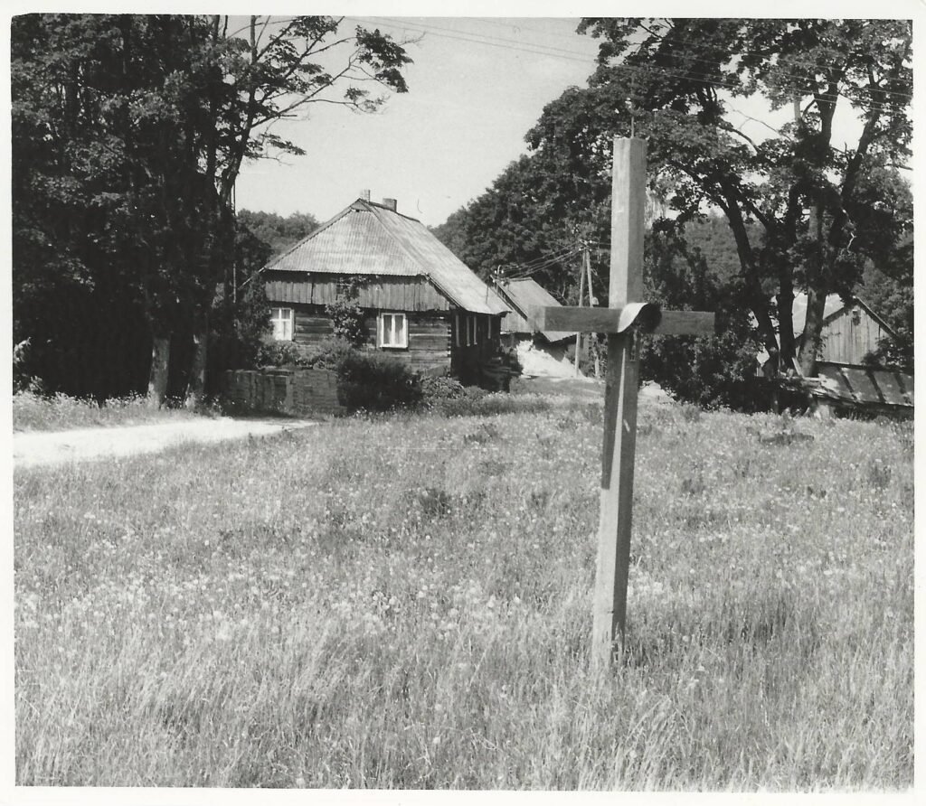 Kryžius prie kelio Plungė - Kuliai, prieš Mingėlos sodybą