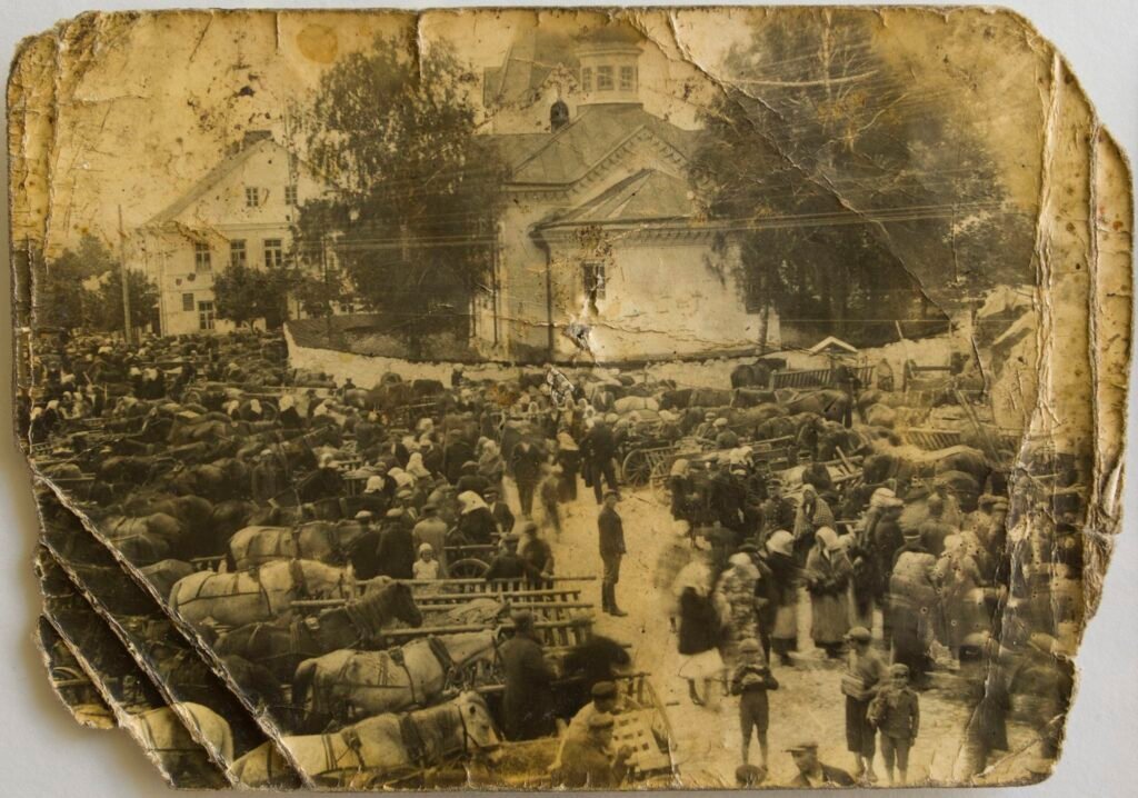 Merkinės miestelio turgaus aikštė