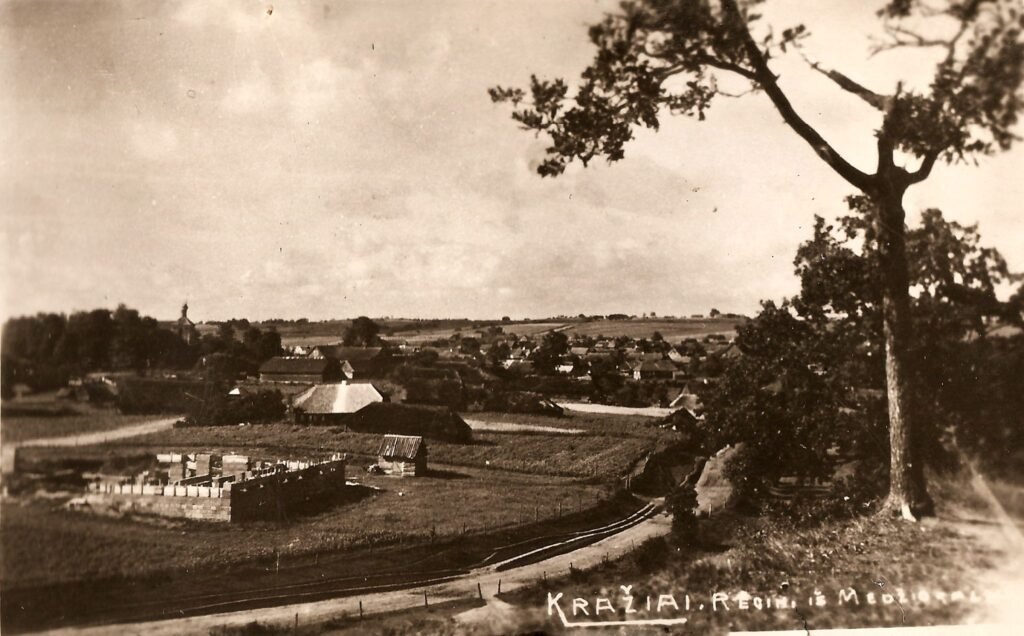 Kražiai. Reginys iš Medžiokalnio