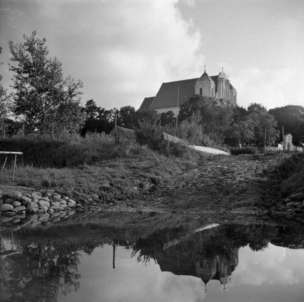 Kražių miestelio vaizdas