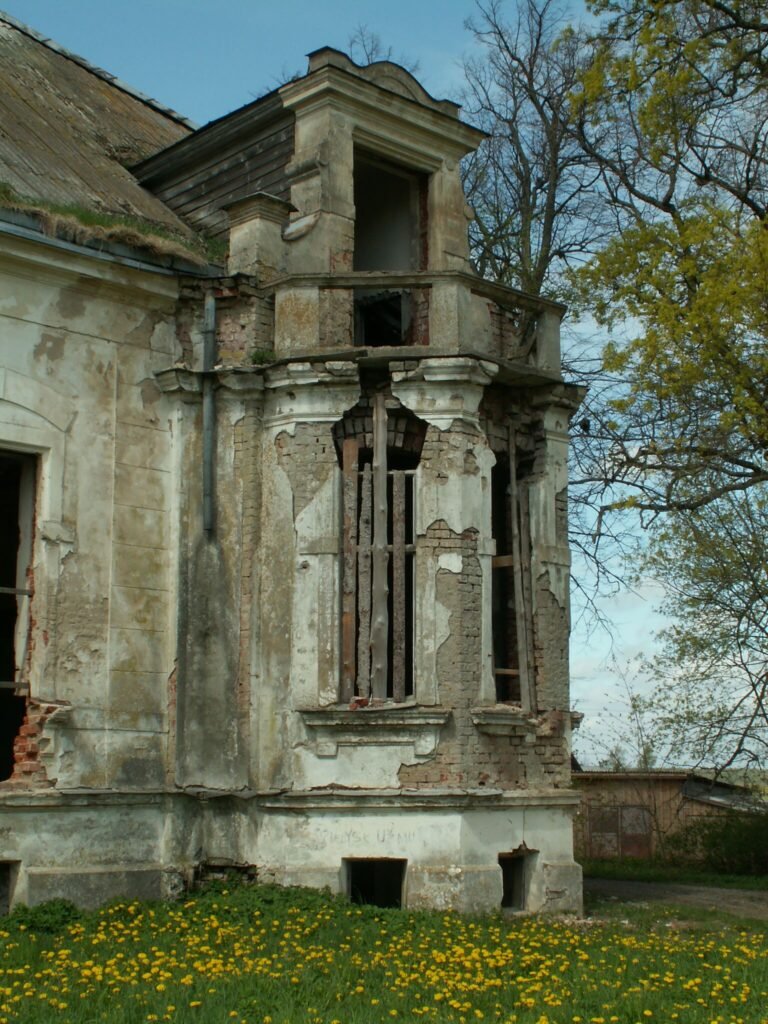 Laukžemės dvaro rūmų rytinis erkeris